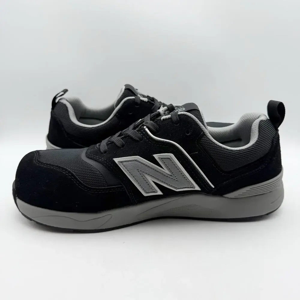New Balance Mens Elite Lite Composite Toe Work Sneakers US 10.5 Black SR NIB
